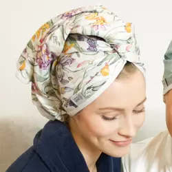Helfi ręcznik bambusowy do włosów "pastelowe love"