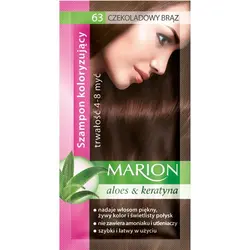Marion szampon koloryzujący 4-8 myć nr 63 czekoladowy brąz
