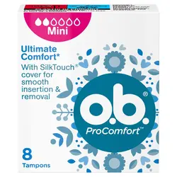 O.b.procomfort mini komfortowe tampony 1op.- 8szt