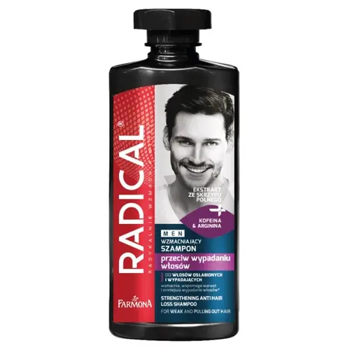 Farmona radical men szampon wzmacniający przeciw wypadaniu dla mężczyzn 400ml