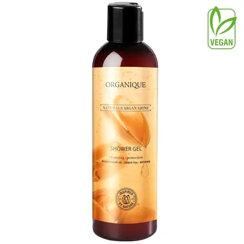 Organique naturals argan shine odżywczy żel pod prysznic dla skóry suchej 250ml