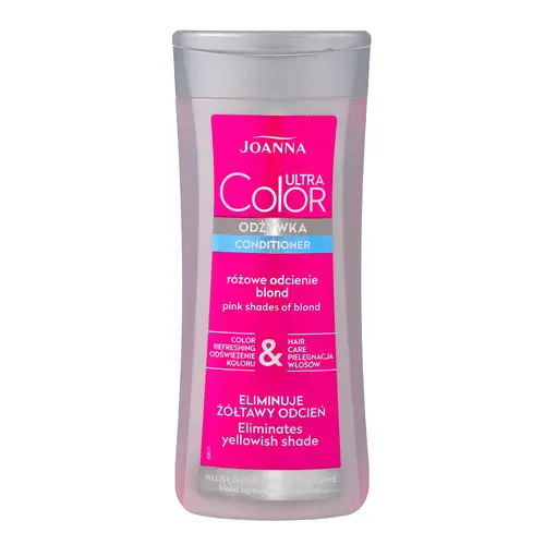 Joanna ultra color odżywka do włosów koloryzująca - różowe odcienie blond  200g