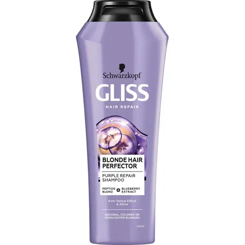 Schwarzkopf gliss hair repair purple szampon do włosów blond i rozjaśnionych 250ml