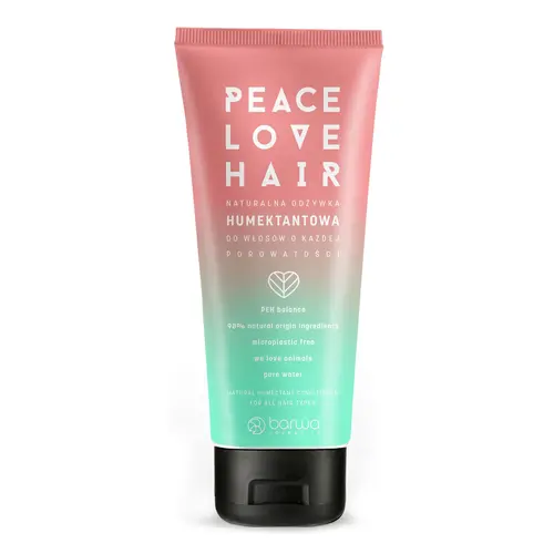 Barwa peace love hair naturalna odżywka humektantowa do włosów o każdej porowatości 180ml