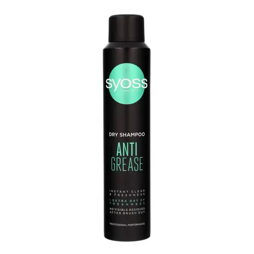 Schwarzkopf syoss anti-greasse szampon suchy do włosów przetłuszczających się 200ml