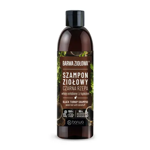 Barwa ziołowa szampon do włosów czarna rzepa - włosy osłabione i z łupieżem 250ml