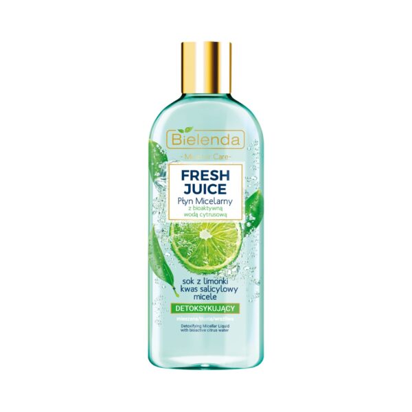 Bielenda Detoksykujący płyn micelarny Limonka 500 ml