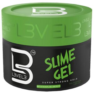 L3VEL3 Slime Gel - bardzo mocny żel do stylizacji włosów, 250ml