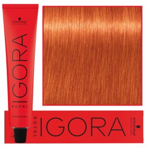 Schwarzkopf Professional Igora Royal - trwała farba do włosów o innowacyjnej formule, 60ml 0-77 | Koncentrat Miedziany