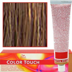 WELLA COLOR TOUCH profesjonalna farba do włosów 60 ml 6/71 Brązowo-Popielaty Ciemny Blond