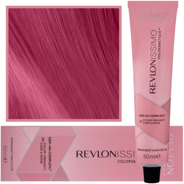 Revlon Revlonissimo Colorsmetique - kremowa farba do włosów, 60ml ,523 | Różowy