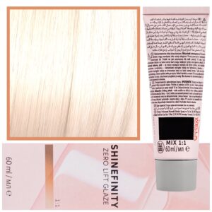 Wella Shinefinity Zero Lift Glaze - profesjonalna farba do włosów, 60ml 09/36 | Bardzo Jasny Fioletowy Złocisty Blond