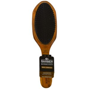 Olivia Garden 144 Barber Vegan Boar Wave - profesjonalna barberska szczotka z włosiem
