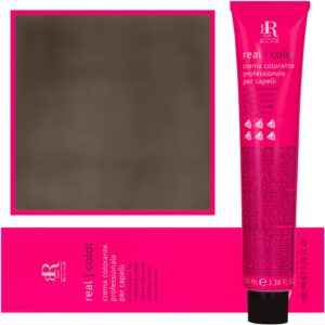 RR Line Farba Crema profesjonalna farba do włosów 100ml 6.01 | Naturalny Ciemny Blond Popielaty