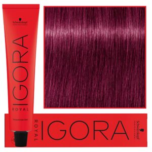 Schwarzkopf Professional Igora Royal - trwała farba do włosów o innowacyjnej formule, 60ml 0-89 | Koncentrat Czerwono-Fioletowy