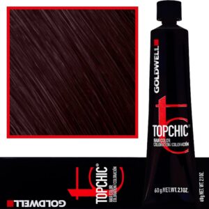 Goldwell Topchic - profesjonalna farba do włosów, 60ml 5-R Średnia Czerwień