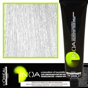 Loreal Inoa farba do włosów głęboki i trwały kolor dodatkowa ochrona włosa 60 ml CLEAR Bezbarwny