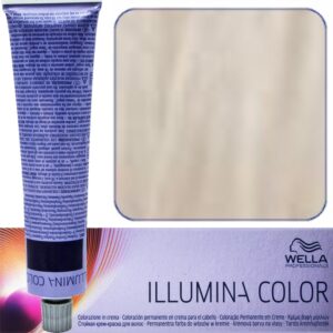Wella Illumina Color - profesjonalna farba do włosów, 60ml 10/93 - Bardzo Bardzo Jasny Cendre Złoty Blond