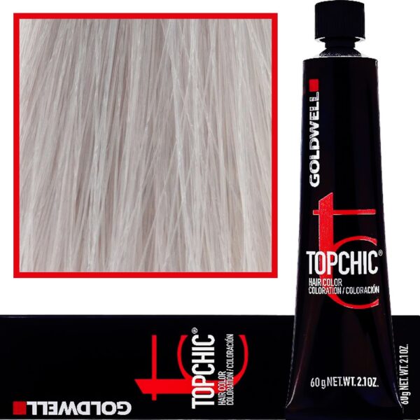 Goldwell Topchic - profesjonalna farba do włosów, 60ml 12-BS Ultra Blond Beżowo-Srebrny