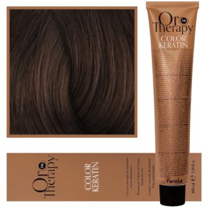 Fanola Oro Therapy - farba do włosów bez amoniaku, pełna paleta kolorów 6,13 | Ciemny Beżowy Blond