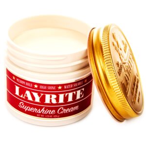 Layrite Supershine Cream - nabłyszczający krem do stylizacji włosów, 120g