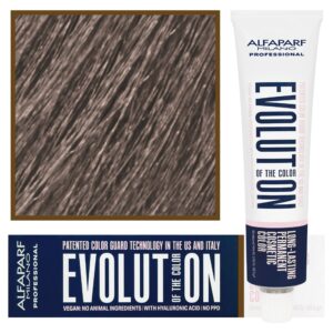 Alfaparf Evolution - wegańska farba do koloryzacji włosów, 60ml 8,1 | Jasny Popielaty Blond