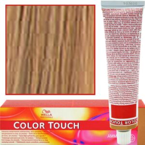 WELLA COLOR TOUCH profesjonalna farba do włosów 60 ml 8/03 Jasny Blond Naturalnie Złoty