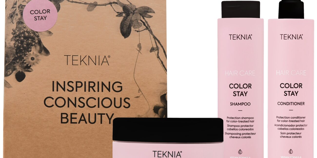 Lakme Teknia Color Stay - zestaw do włosów farbowanych szampon i odżywka 300ml + maska 250ml