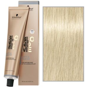 Schwarzkopf Professional BlondMe Lift&Blend – rozjaśniający krem do włosów blond, 60ml Sand | Piaskowy