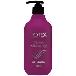 Totex Color Brighting Silver Shampoo - neutralizujący szampon do włosów siwych, 500ml