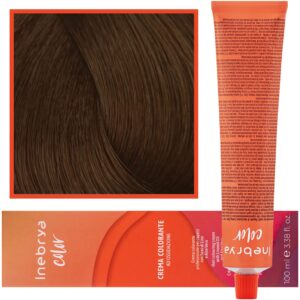 Inebrya Color - farba krem koloryzujący do włosów, 100ml 6/34 | Ciemny Złoty Miedziany Blond