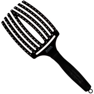 Olivia Garden Finger Brush Combo Large, szczotka do codziennej pielęgnacji, różne kolory Black | Czarny