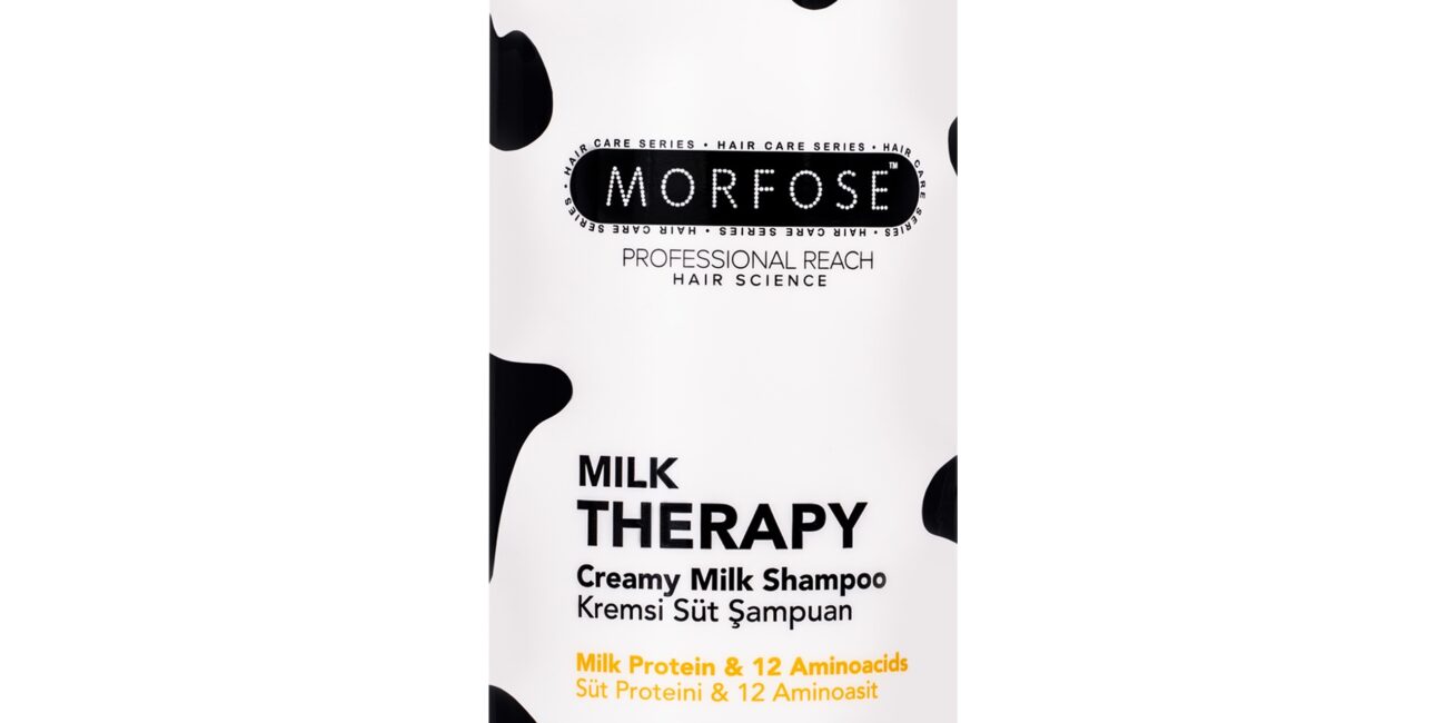 Morfose Milk Therapy Shampoo – szampon do włosów suchych i osłabionych, 1000 ml