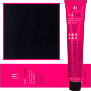 RR Line Farba Crema profesjonalna farba do włosów 100ml 1.10 | Niebieska Czerń