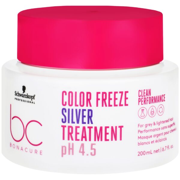 Schwarzkopf  BC Color Freeze Silver Treatment pH 4,5 - maska do włosów siwych 200ml