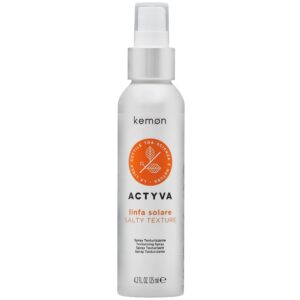Kemon Actyva Linfa Solare Salty Texture - spray do włosów nadający objętości z filtrem UV, 125ml