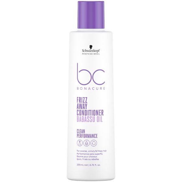 Schwarzkopf Bonacure Frizz Away - odżywka do włosów puszących się i grubych, 200ml