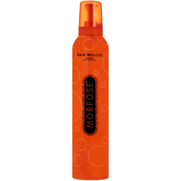 Morfose Hair Mousse Ultra Strong – mocna pianka do stylizacji, utrwala, dodaje objętości, 350ml