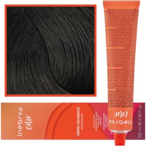 Inebrya Color - farba krem koloryzujący do włosów, 100ml 4/00 | Intensywny Kasztanowy
