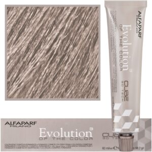 Alfaparf Evolution - farba do włosów 60ml cała paleta 9.1 | Bardzo Jasny Popielaty Blond