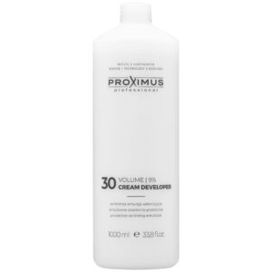 Proximus Cream Developer– oksydant do farbowania i rozjaśniania włosów, 1000 ml 9% | Volume 30