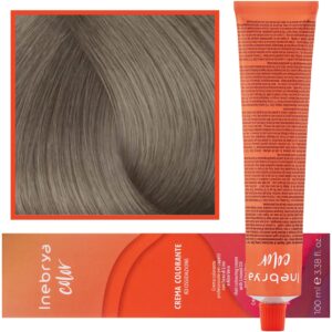 Inebrya Color - farba krem koloryzujący do włosów, 100ml 6/13 | Ciemny Popielaty Złoty Blond