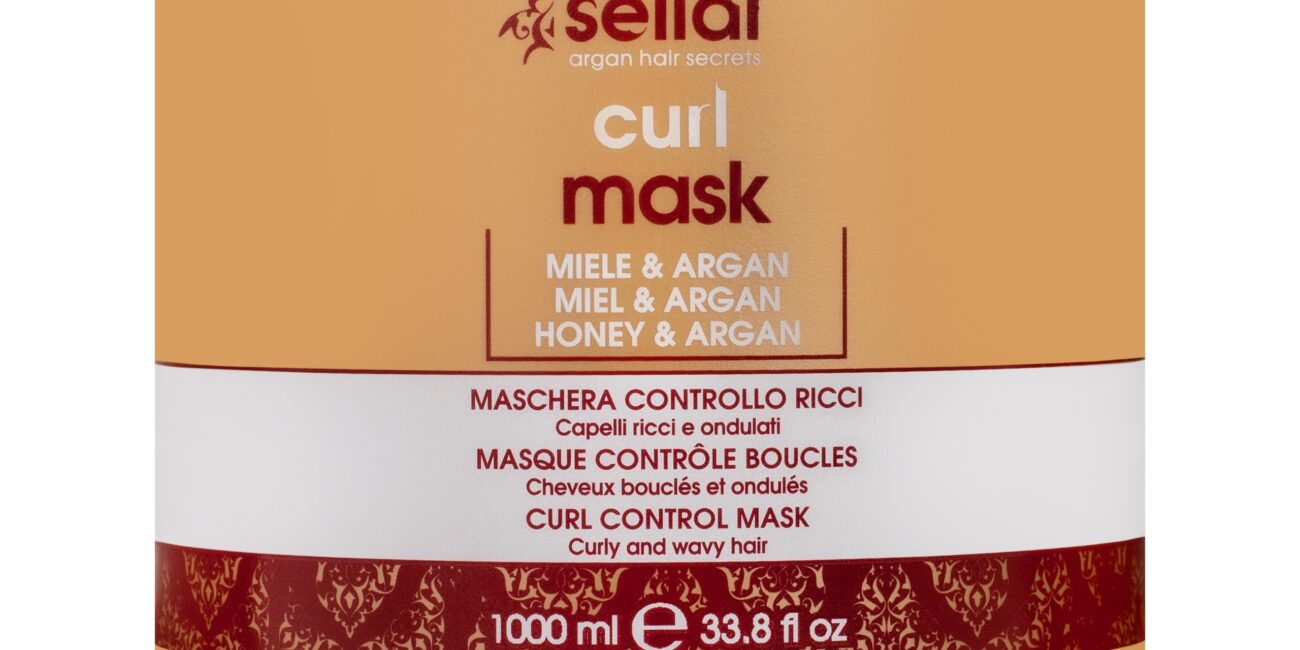 Echosline Seliar Curl Mask – odżywcza maska do włosów kręconych i falowanych, 1000ml