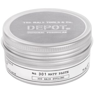 Depot NO.301 Matt Paste - mocna matująca pasta do stylizacji włosów, 75ml
