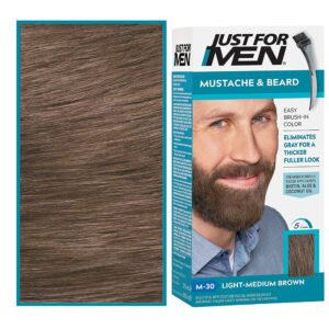 Just For Men Color Gel - odsiwiacze do włosów dla mężczyzn w formie żelu, 28g M30 | Jasny Średni Brąz