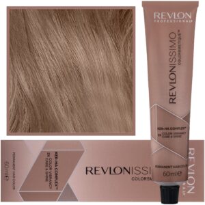 Revlon Revlonissimo Colorsmetique - kremowa farba do włosów, 60ml 7,24 | Średni Opalizujący Kasztanowy Blond