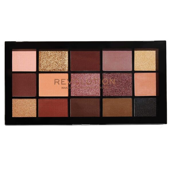 Makeup Revolution Re-Loaded Velvet Rose paletka cieni do powiek