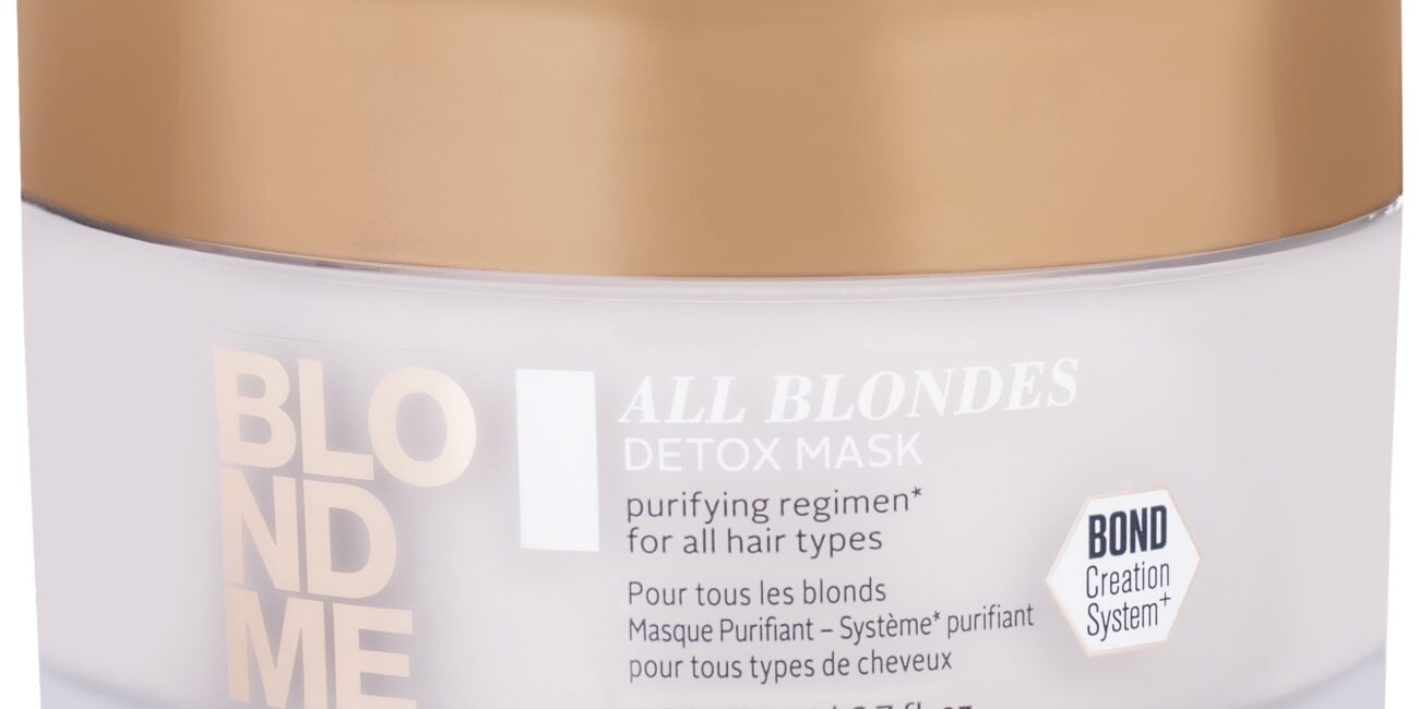 Schwarzkopf BlondMe All Blondes Detox Mask – oczyszczająca maska do włosów blond 200ml
