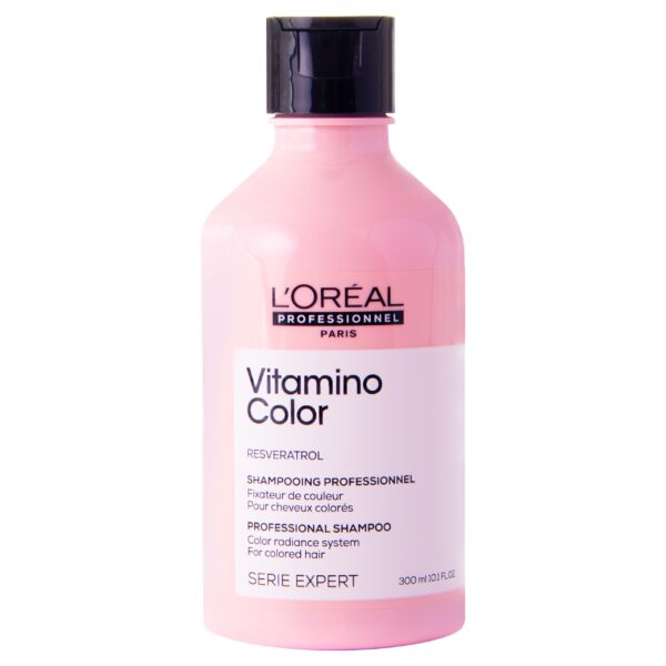 Loreal Resveratrol Vitamino Color - szampon po koloryzacji, do włosów farbowanych, 300ml