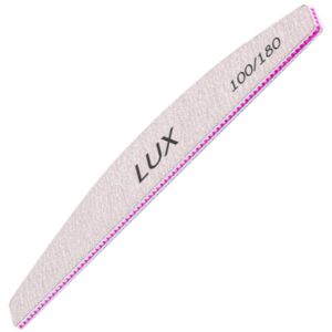 Deni Carte Pilnik Lux Łódka 100/180 - pilnik do paznokci, zestaw 10szt